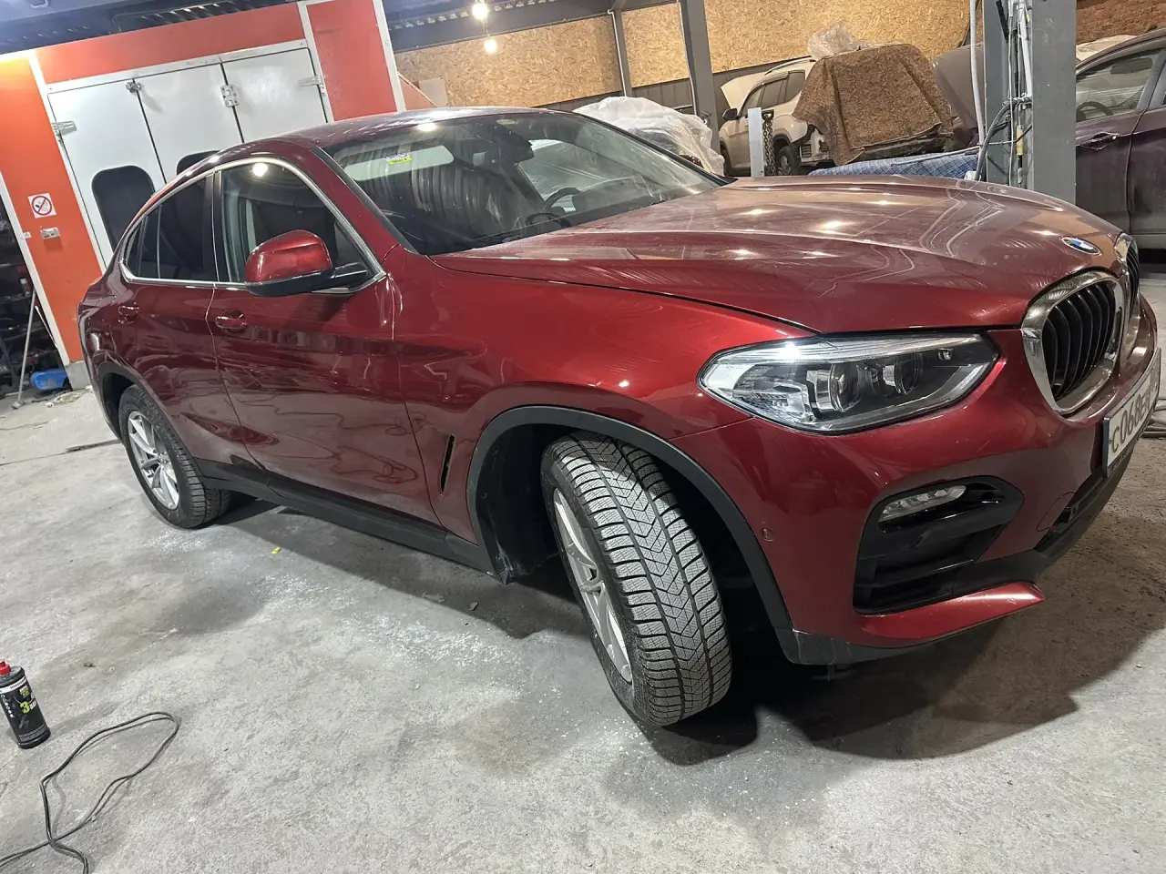 BMW X4: результат ремонта